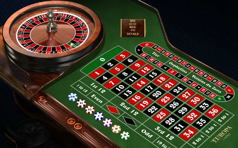 Thứ tự các bước để tham gia Roulette tại Zbet